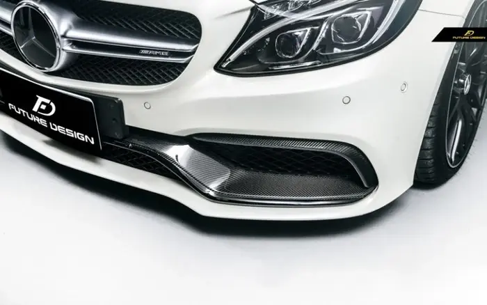 Mercedes-Benz-C63-W205-S205-C205-A205-Future-Design-Carbon-Fibre-Front-Bumper-Centre-Trim-And-Fog-Trim-Sur (8).webp