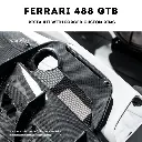 Ferrari 488 GTB Pista Spider Dry Carbon Fiber Facelift Body Kit