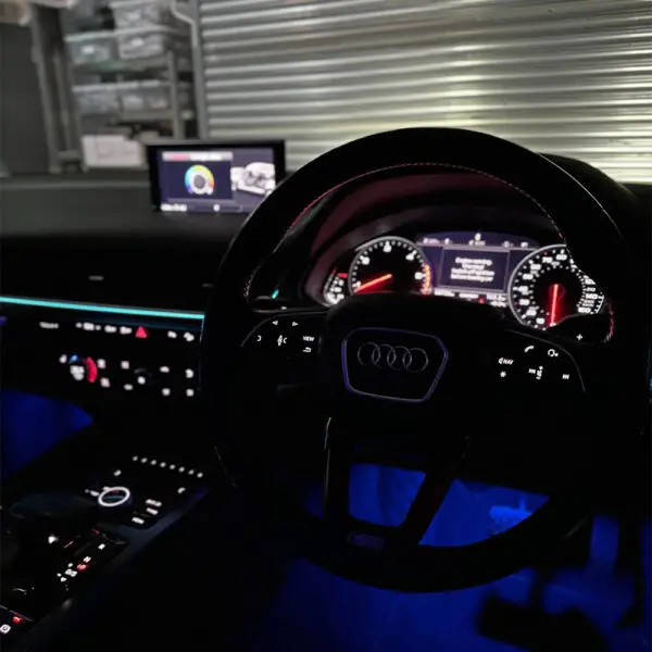 Ambient light for Audi Q7 SQ7 coded to MMI Interface (2015-2022)