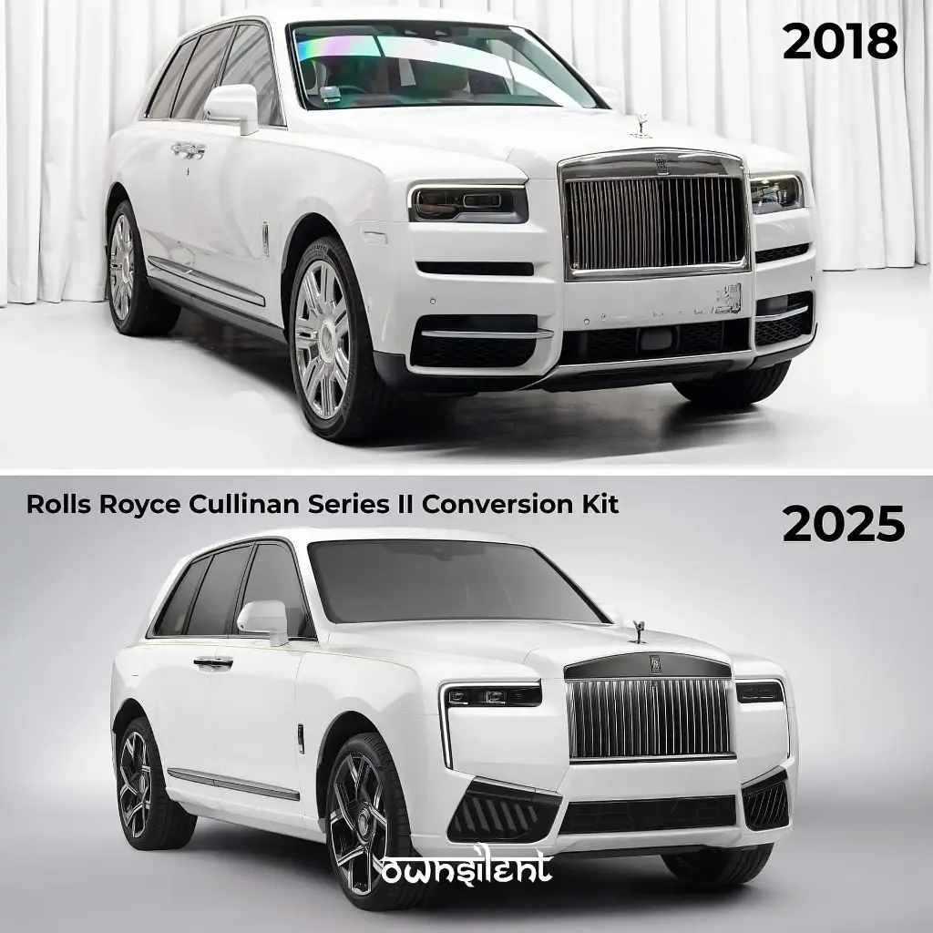 Rolls-Royce Cullinan 2018 to 2024 Upgrade to 2025 Conversion Body KIT