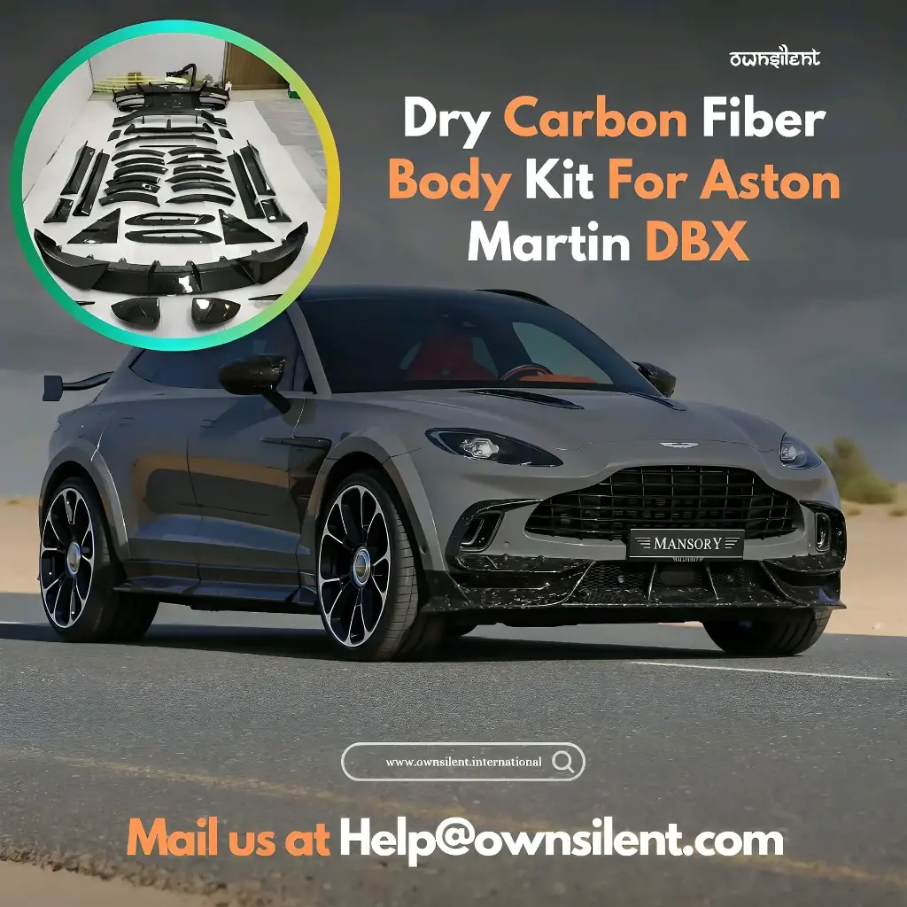 Dry Carbon Fiber Body Kit For Aston Martin DBX 