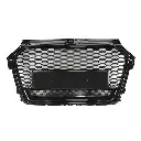 Audi A1/S1 (8X) RS Style Honeycomb Gloss Black Front Grille