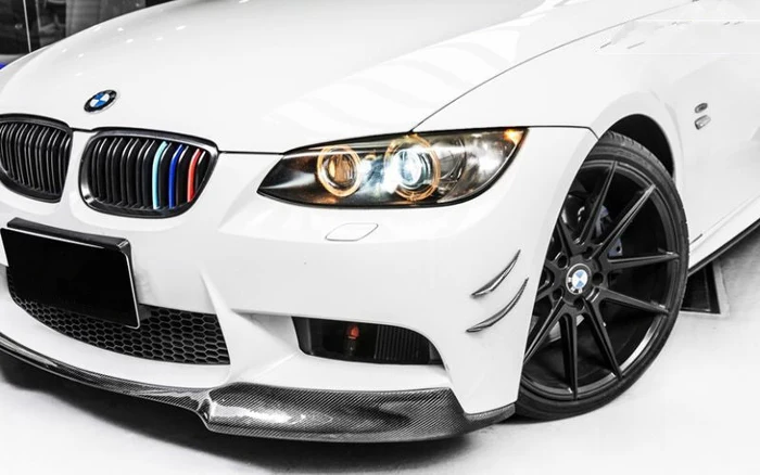 BMW/Audi Universal Carbon Fibre Front Bumper Canards 