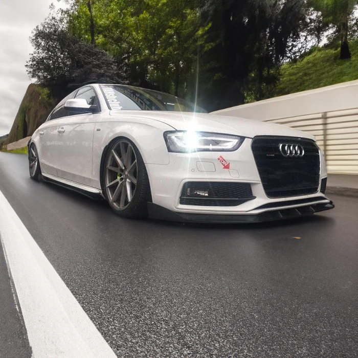 Audi A4/S4 (B8.5) ABT Inspired Carbon Fibre Front Lip Spoiler 