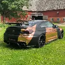 Universal BMW/AUDI/MERCEDES MAD Style Carbon Fibre Rear Spoiler 