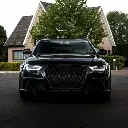 Audi A4/S4 (B8.5) RS4 Style Gloss Black Honeycomb Front Grille 
