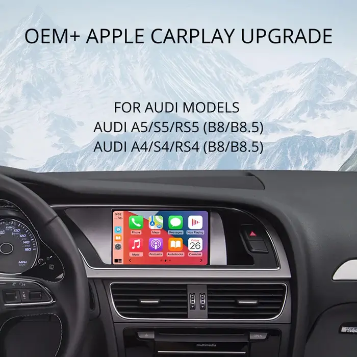 Audi A4/A5 (B8/B8.5) OEM+ Apple CarPlay MMI Box 