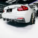 BMW 2 Series (F22/F23) Future Design Carbon Fibre Rear Diffuser 