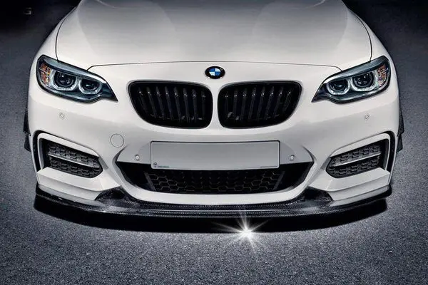 BMW 2 Series (F22/F23) Exotics Style Carbon Fibre Front Lip Spoiler B