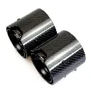 BMW 2 Series (F22F23) M235IM240I Black M Performance Style Carbon Fibre Exhaust Tips 