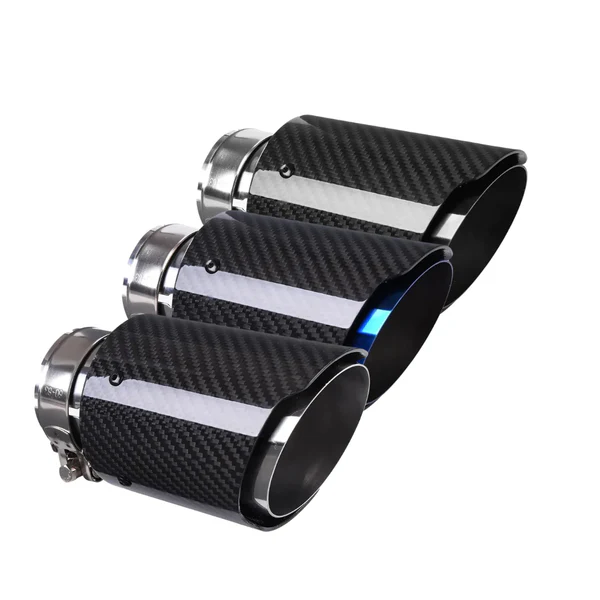 BMW 2 Series (F22/F23) M235I/M240I AK Style Carbon Fibre Exhaust Tips 