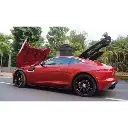 Jaguar F-Type (X152) SVR Style Carbon Fibre Side Skirt Extensions 