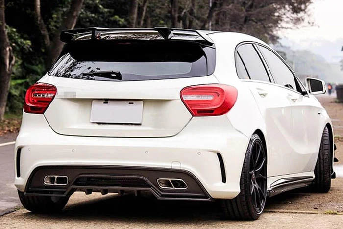 Mercedes Benz A-Class/A45 (W176) Revo Style Carbon Fibre Rear Diffuser 