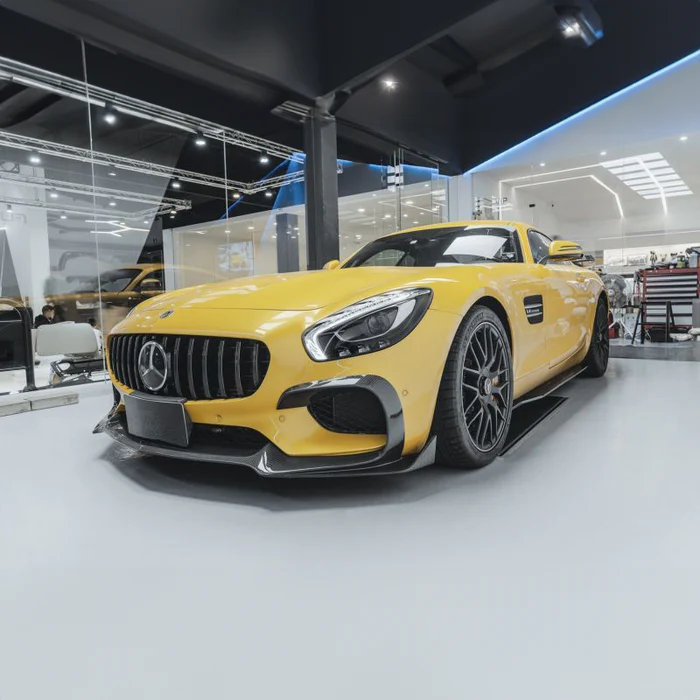 Mercedes Benz AMG GT S (C190/R190) Renntech Style Carbon Fibre Side Skirts 