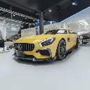 Mercedes Benz AMG GT S (C190/R190) Renntech Style Carbon Fibre Side Skirts 