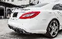 Mercedes Benz CLS63 (W218) Renntech Style Carbon Fibre Rear Diffuser 