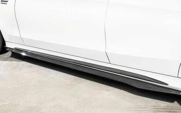 Mercedes Benz C63 (C205) Future Design Style Carbon Fibre Side Skirts 