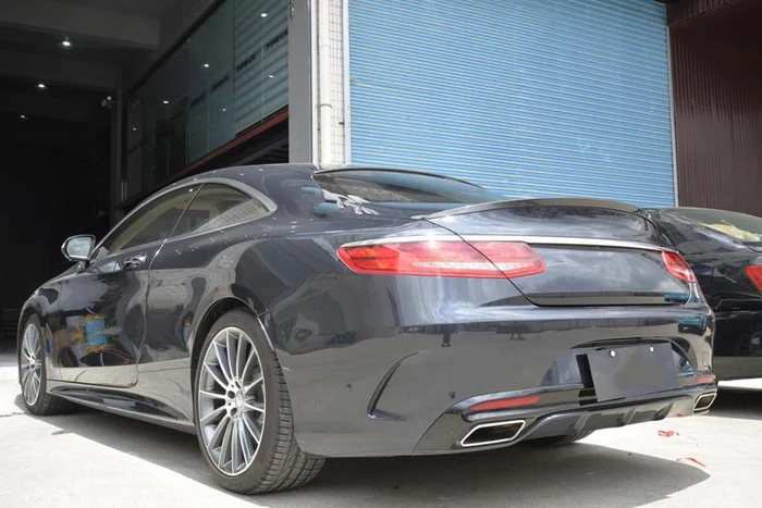 Mercedes Benz S-Class/S63/S65 (C217) AMG Style Carbon Fibre Rear Spoiler 