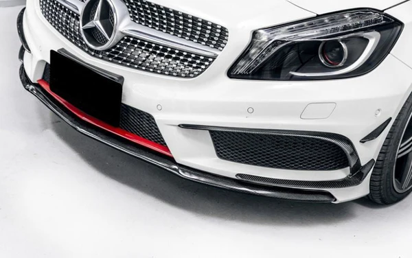 Mercedes Benz A-Class/A45 (W176) REVO Style Carbon Fibre Front Canards 