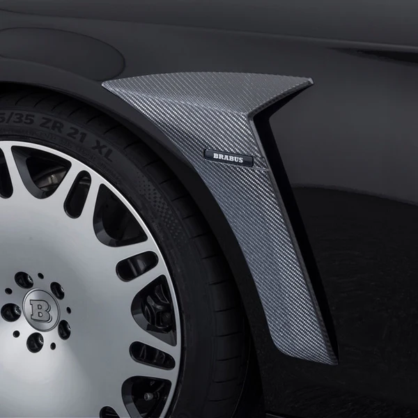 Mercedes Benz S63 (W222) BRABUS B700 Style Carbon Fibre Front Fender Trims 