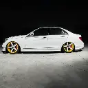 Mercedes Benz C63 (W204/S204) FL RIA Style Rear Bumper Canards 