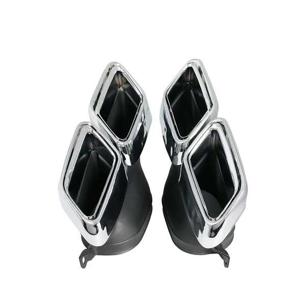 Mercedes Benz C63 OEM+ Stainless Steel Exhaust Tips (W205/C205/A205/S205) 