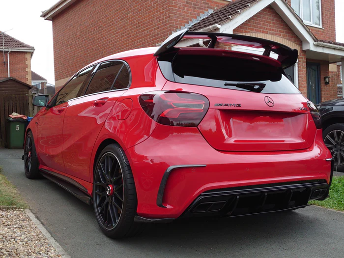 Mercedes Benz A-Class/A45 (W176) Carbon Fibre Rear Bumper Canards 