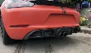 Porsche Cayman/Boxter (718) Facelift Carbon Fibre Rear Diffuser 