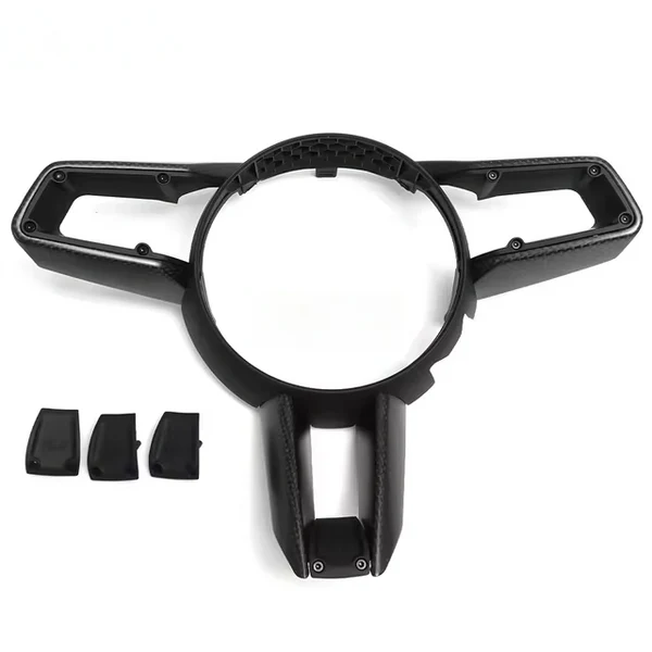 Porsche Carrera (992/911) OEM+ Carbon Fibre Steering Wheel Trim 