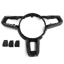 Porsche Carrera (992/911) OEM+ Carbon Fibre Steering Wheel Trim 