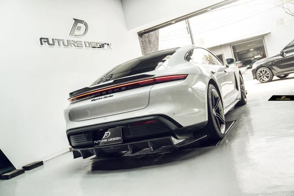 Porsche Taycan (Saloon) Future Design Carbon Fibre Rear Diffuser 