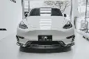 Tesla Model Y Future Design Carbon Fibre Front Lip Spoiler 