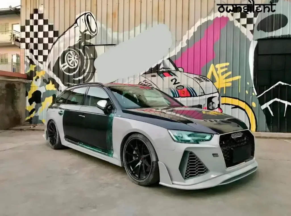 BODY KIT for AUDI RS4 A4 S4 2017 - 2019