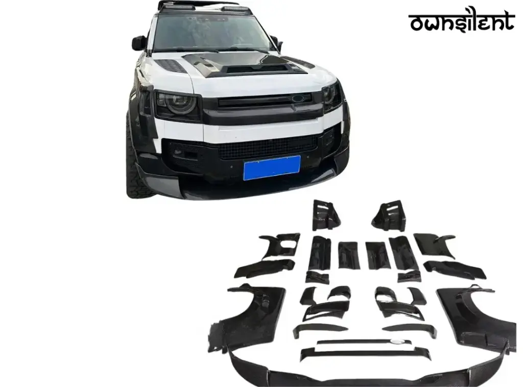 DRY CARBON BODY KIT FOR LAND ROVER DEFENDER L663 110 2019+