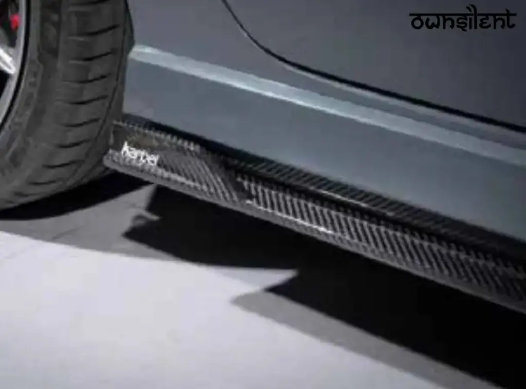 AUTHENTIC KARBEL CARBON SIDE SKIRTS for AUDI A3 S3 8V SEDAN 2017 - 2019