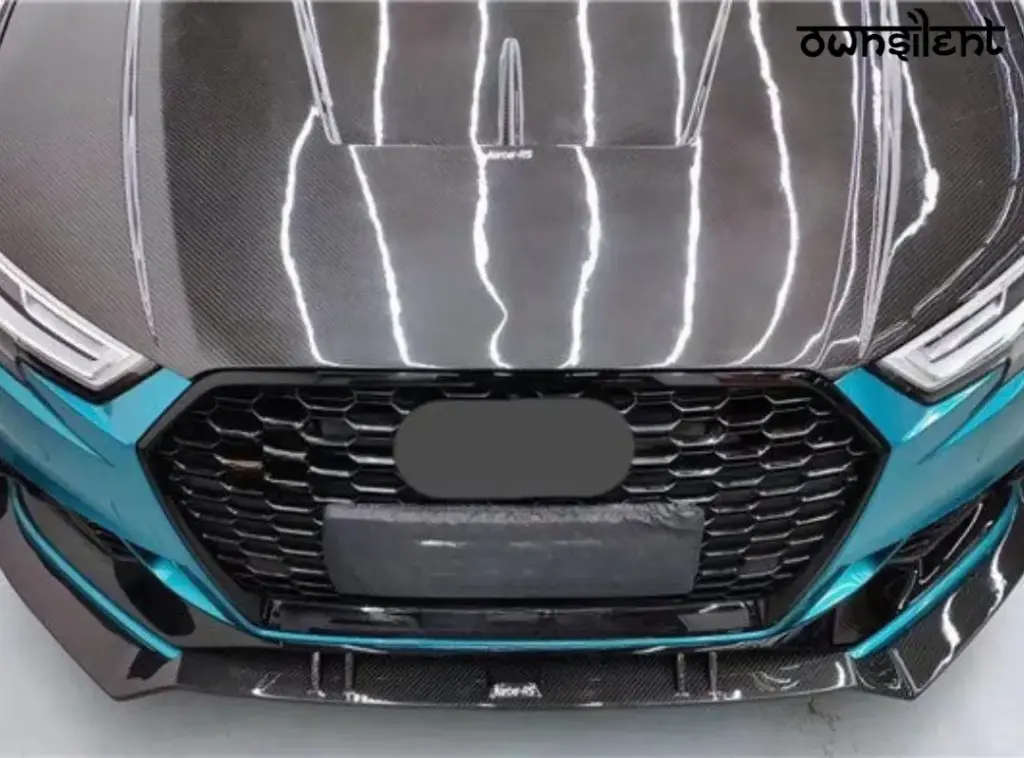 KARBEL CARBON DRY CARBON FIBER FRONT LIP FOR AUDI RS3 2018-2020 B9
