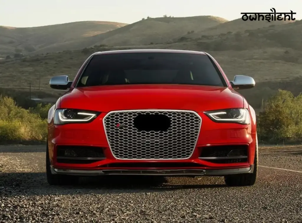 CARBON FIBER FRONT LIP for AUDI A4 S4 2013 - 2015