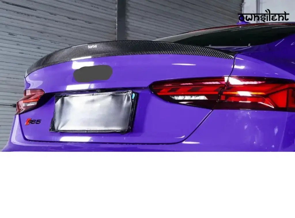 KARBEL DRY CARBON FIBER REAR SPOILER VER.1 FOR AUDI AUDI RS5 & S5 A5 S-LINE & A5 B9 B9.5 2017-ON 4 DOOR SEDAN