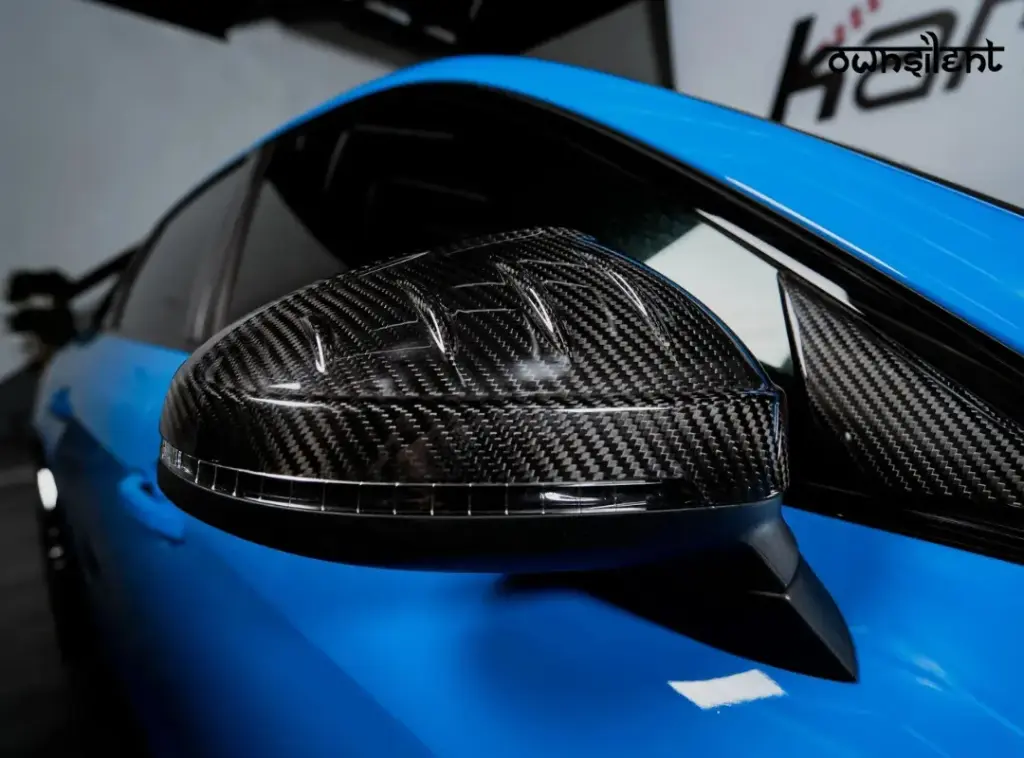 KARBEL CARBON DRY CARBON FIBER MIRROR COVERS FOR AUDI A4 S4 A5 S5 RS4 RS5 2017-ON B9 B9.5