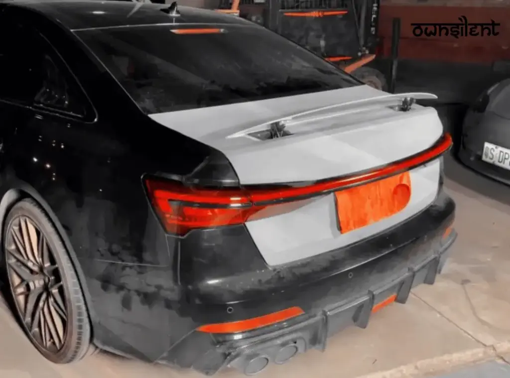 C8 2023+ FACELIFT REAR SPOILER for AUDI A6 C8 2018 - 2023