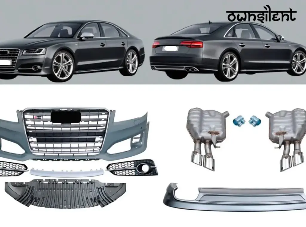 BODY KIT FOR AUDI A8 D4 2013 - 2018 FACELIFT MODEL | S STYLE