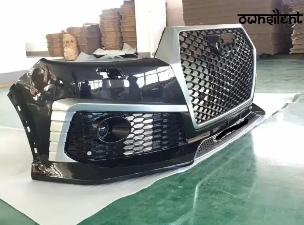 FRONT BUMPER WITH GRILLE for AUDI Q7 4M 2015 - 2019 | RSQ7 STYLE