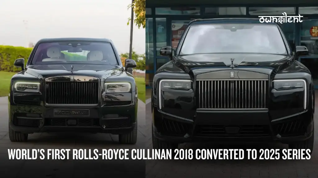 CONVERSION PLASTIC BODY KIT for ROLLS ROYCE CULLINAN 2018 - 2025 UPGRADE to SERIES II FACELIFT 2025 