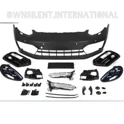 970 Change To 971 GTS Front Bumper LED Headlights for Porsche Panamera 970 Car body kit