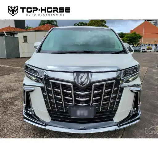 Alphard 30 Front Grille Chrome Trims Front Bumper Chrome Trims
