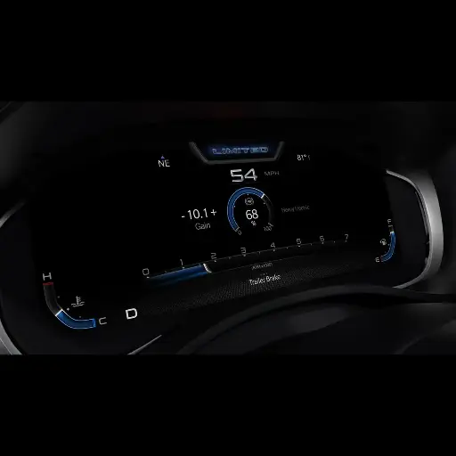2019-2024 RAM 1500 12" OEM Full Digital Limited Cluster Complete Retrofit Kit