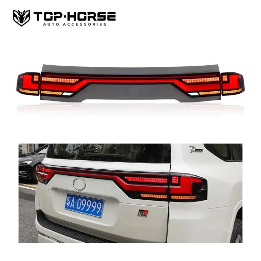 Led Trunk Taillights With Start Mode Dynamic For Toyota Land Cruiser LC300 Accessories