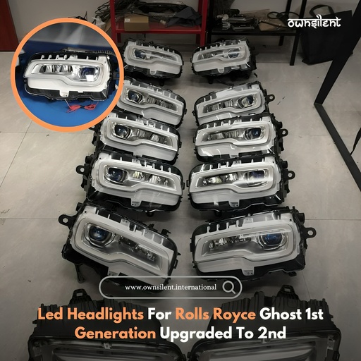 Led Headlights For Rolls Royce Ghost 1st Generation Upgraded To 2nd