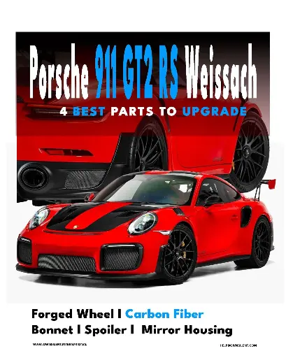 Porsche 911 GT2 RS Weissach Ultimate 4-Part Carbon & Performance Upgrade 