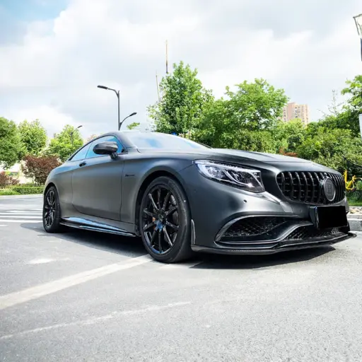 Mercedes Benz S63/S65 (C217/A217) BRABUS style Front Lip Spoiler 